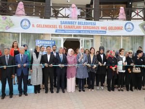 Antep işi el sanatları sergisi açıldı