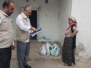 ​Umut Kervanı yetim aileye yardım elini uzattı