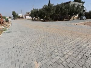 Artuklu Belediyesinden parke taşı çalışması