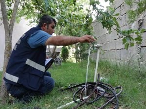 Van'da kaçak su ile etkin mücadele