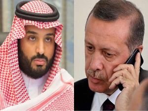 Erdoğan Veliaht Prens Selman ile görüştü