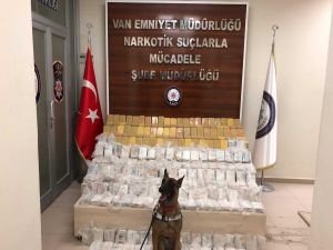 Van'da 154 kilo eroin ele geçirildi