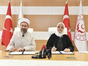 Diyanet ile Aile Bakanlığı arasında işbirliği protokolü