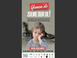 Yemen için yapılacak basın açıklamasına davet