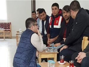 Yusufî mahkûm Gürceğiz kayınbabasının taziyesine katıldı