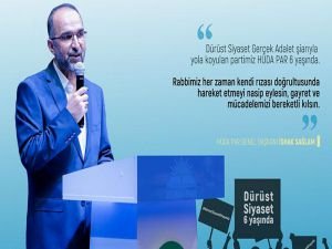 İshak Sağlam: Halkın hizmetinde olan dürüst siyaset 6 yaşında