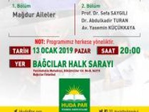 HÜDA PAR 6284 sayılı kanunun mağduru aileler için panel düzenleyecek