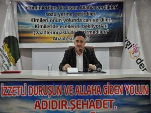 "İzzetli duruşun ve Allah’a giden yolun adıdır şehadet"