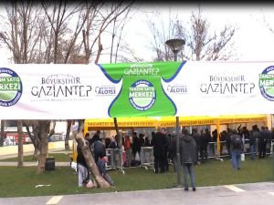 Gaziantep'te de tanzim satış başladı