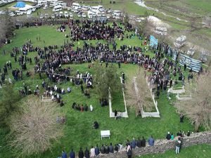 "Karacadağ şehidleri" kabirleri başında anıldı