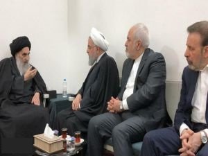 Ruhani ve Sistani bir araya geldi