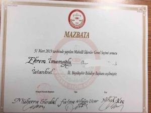 İmamoğlu’nun mazbatası iptal edildi