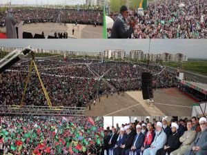 Diyarbakır bir kez daha Muhammedî sevdasıyla tarihe damgasını vurdu