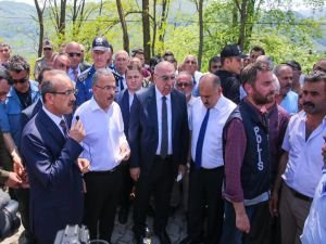 Ordu Valisi heyelanın bilançosunu açıkladı