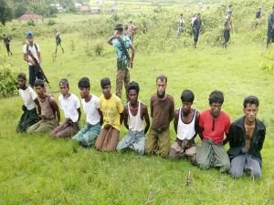 Arakanlı Müslümanları şehid eden askerler tahliye edildi