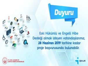 İŞKUR’dan engelli ve eski hükümlülere destek