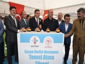 Sason'da yeni devlet hastanesinin temeli atıldı