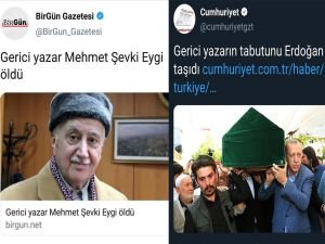 Merhum Eygi için atılan alçakça manşetler tepki topladı