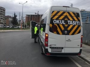 Ülke genelinde okul servisi denetimleri yapıldı