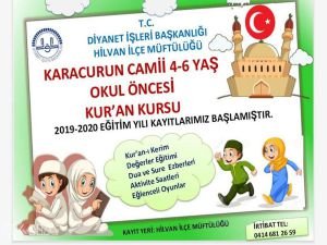 4-6 yaş arası çocuklar için Kur’an kursu