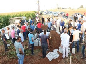 PKK/YPG'nin saldırısında hayatını kaybedenler toprağa verildi