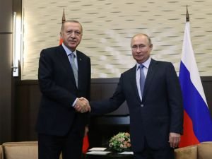 Cumhurbaşkanı Erdoğan, Rusya Devlet Başkanı Putin ile bir araya geldi