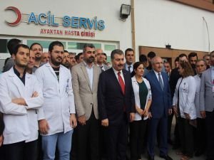 Sağlık Bakanı Koca Nusaybin'de