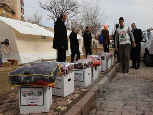 Avrupa Yetim Eli depremzedelerin yaralarını sarıyor