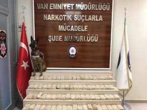 Van'da 54 kilogram eroin ele geçirildi