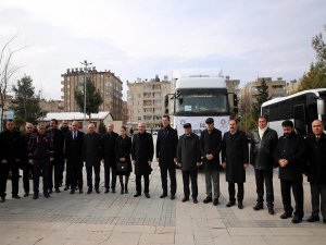 Mardin’den Elazığ’a bin koli gıda yardımı gönderildi