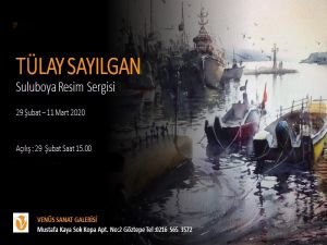 Tülay Sayılgan Suluboya Resim Sergisi Venüs Sanat Galerisi’nde…