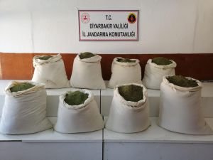 Diyarbakır'da 300 kilogram esrar ele geçirildi