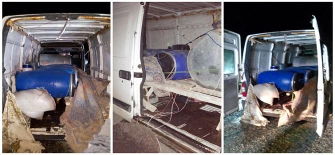 Bombalı araç etkisiz hale getirildi