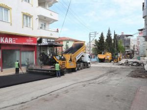 Gaziantepli asfalt işçilerinin Ramazan mesaisi