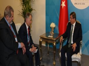 Başbakan Davutoğlu, Kırım Tatar halkının lideri Kırımoğlu’nu kabul etti