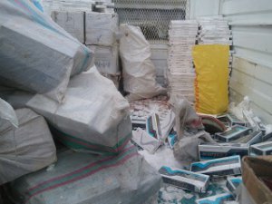 Bitlis’te 105 paket kaçak sigara ele geçirildi
