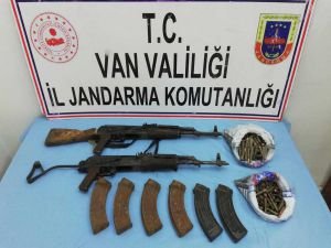 PKK operasyonunda silah ve yaşam malzemesi ele geçirildi