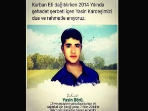 Yasin Börü ve arkadaşları bu bayramda da unutulmadı