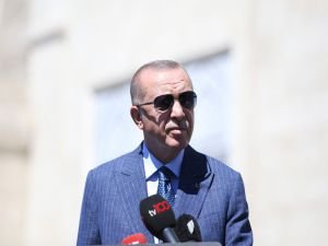 Erdoğan: "Filistin'e yönelik atılan adım yenilir, yutulur bir adım değil"