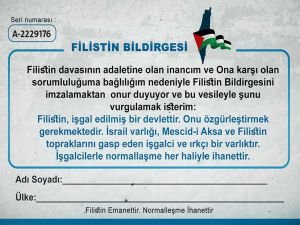 Siyonist işgal rejimi ile sözde normalleşme anlaşmasını reddetme kampanyası başlatıldı