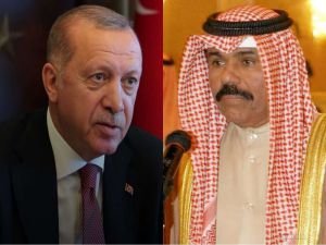 Cumhurbaşkanı Erdoğan Kuveyt Emiri es-Sabah ile telefonda görüştü