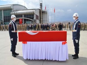 Ağrı'da hayatını kaybeden uzman çavuş memleketi Hatay'a gönderildi