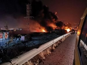 AFAD: Hatay'daki orman yangınında 542 kişi tahliye edildi