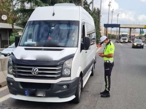 159 okul servis aracı trafikten men edildi