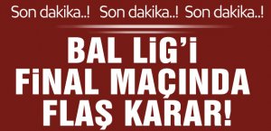 BAL Ligi maçında skandal karar!