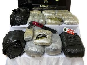 Batman’da 44 kilogram uyuşturucu ele geçirildi