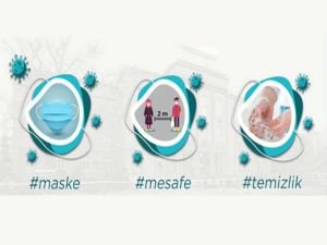 Maske mesafe ve temizlik kurallarına uymak vicdani sorumluluktur