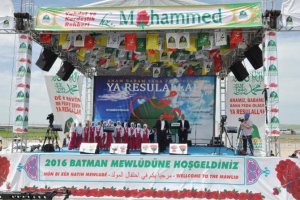 Batman Kutlu Doğum Etkinliği program akışı