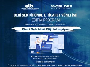 Deri ihracatçılarına e-ticaret eğitimi