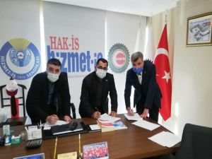 Kayapınar Belediyesi ile Hak-İş üç yıllık toplu iş sözleşmesi imzaladı